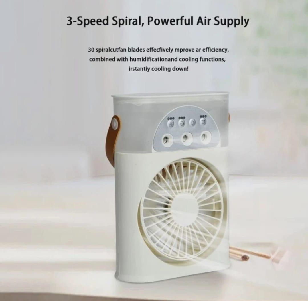 Mini Portable Fan – USB Rechargeable, Compact Cooling Solution for Travel, Office & Outdoor Use
