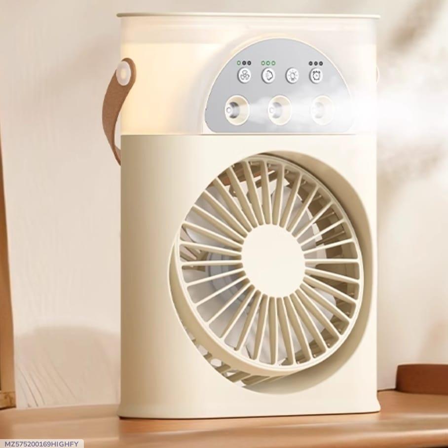 Mini Portable Fan – USB Rechargeable, Compact Cooling Solution for Travel, Office & Outdoor Use